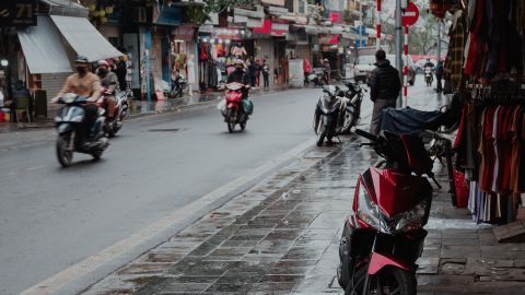 印度街头那种暖调