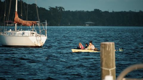 全局绿色色调 电影般的 保留肤色