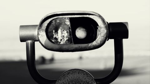 带有一丝黄色的黑白