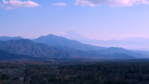 冒险 蓝绿通透风景