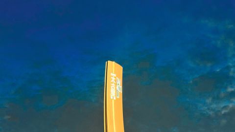 日系清新夜景蓝