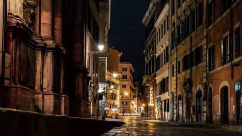 夜街灯牌高对比